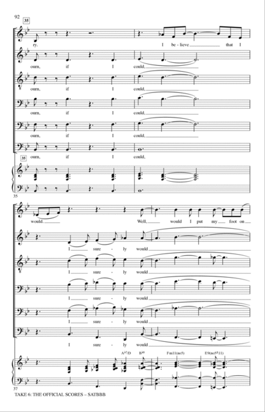 Mary Mary A Cappella scores gallery preview page 10