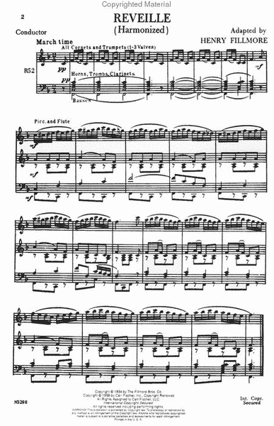 Reveille (Harmonized)/The Star-Spangled Banner (The Trumpeting Arrangement)