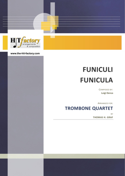 Funiculi Funicula - Italian Evergreen - Trombone Quartet image number null