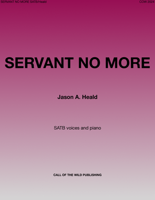 Book cover for Servant No More
