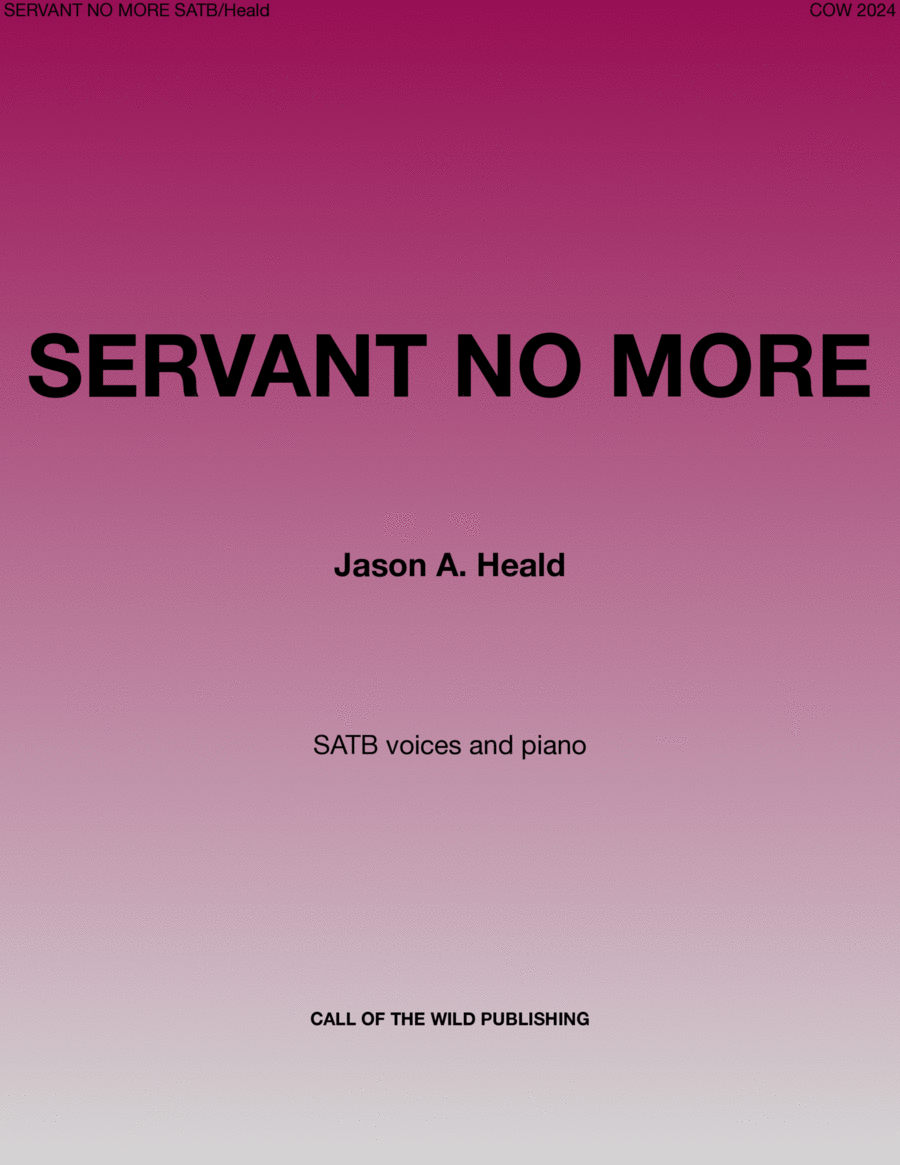 Servant No More