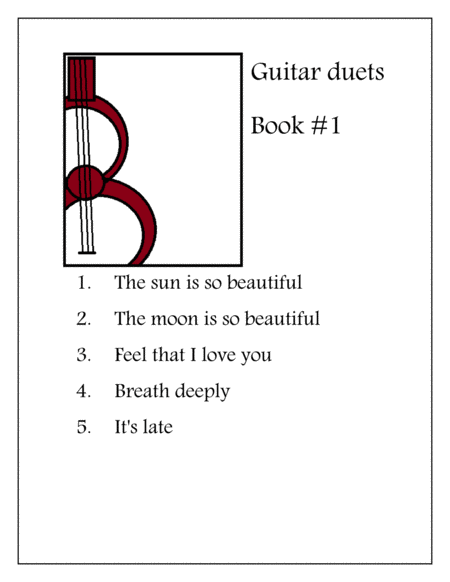 Guitar duets - Book 1