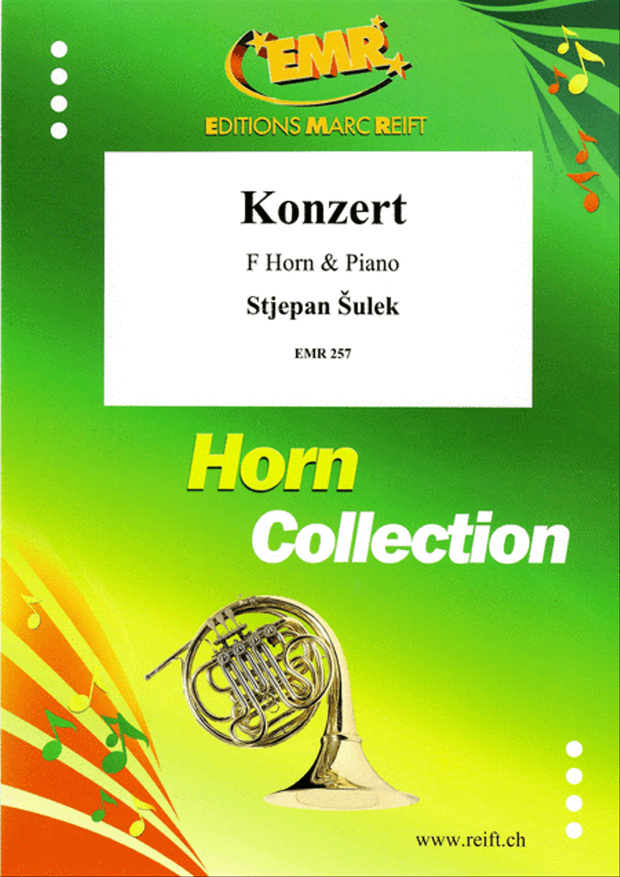 Konzert Horn scores gallery preview page 1