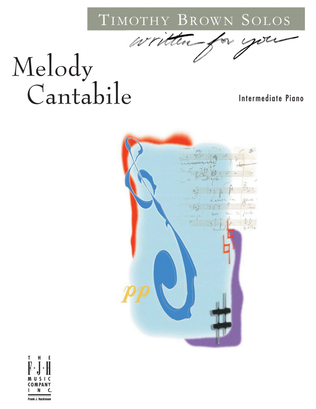 Book cover for Melody Cantabile