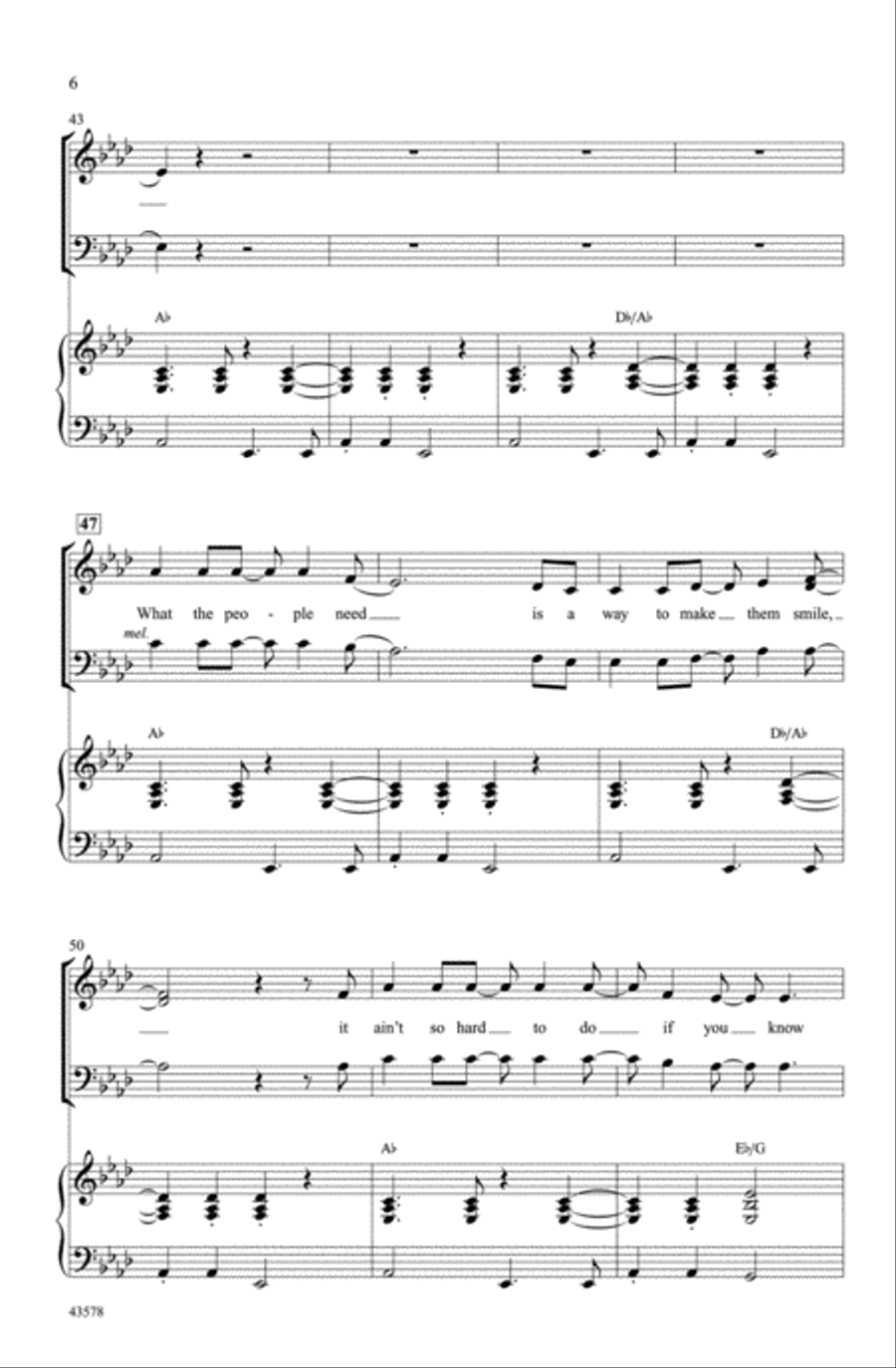 Listen to the Music Choir scores gallery preview page 5