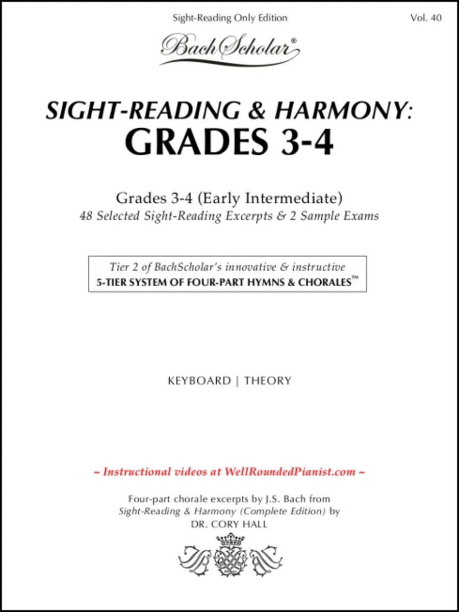 Sight-Reading & Harmony: Grades 3-4 (Early Intermediate)