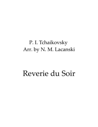 Book cover for Reverie du Soir