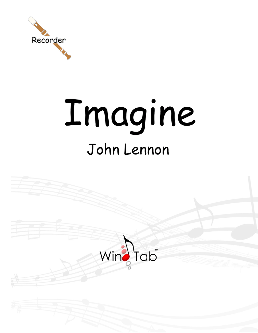 Imagine Imagine Recorder scores gallery preview page 1