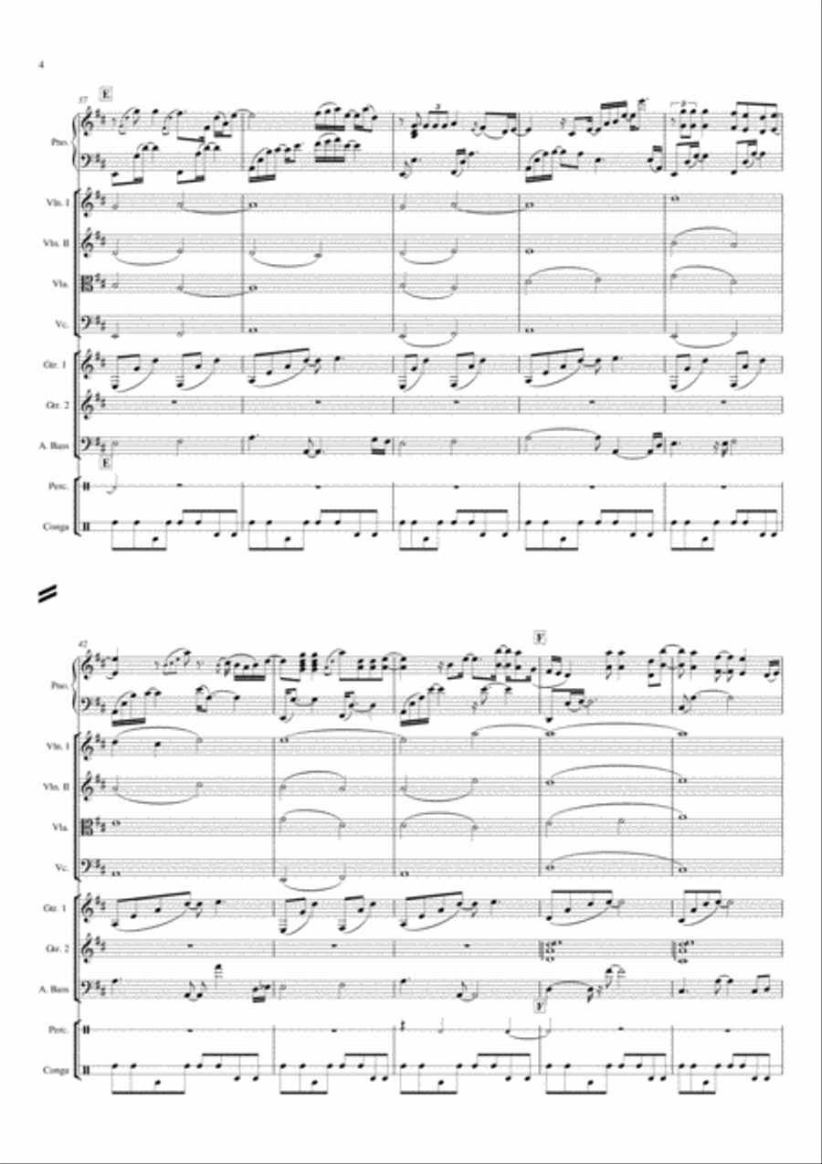 The Heart Of Worship (when The Music Fades) Large Ensemble scores gallery preview page 4