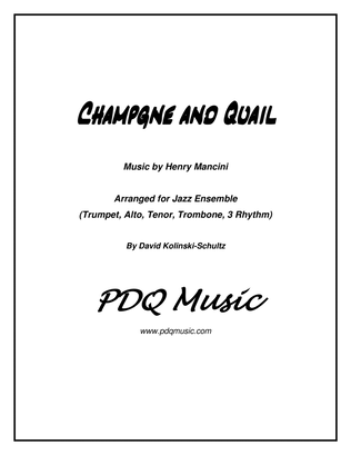 Book cover for Champagne And Quail