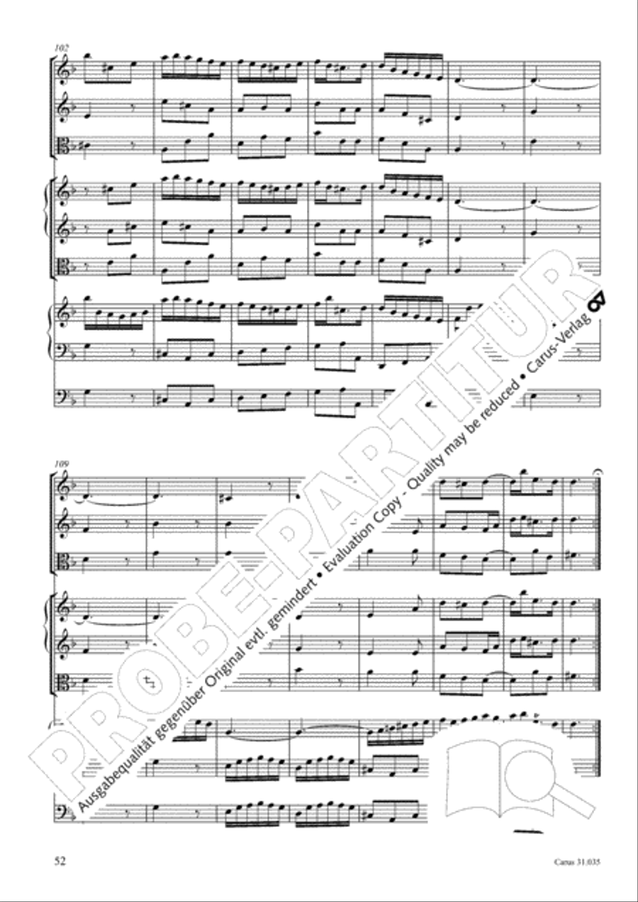 Soul and spirit are astounded (Geist und Seele wird verwirret) English Horn scores gallery preview page 53