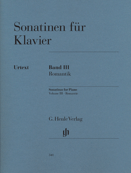 Sonatinas for Piano: Romantic,  volume III