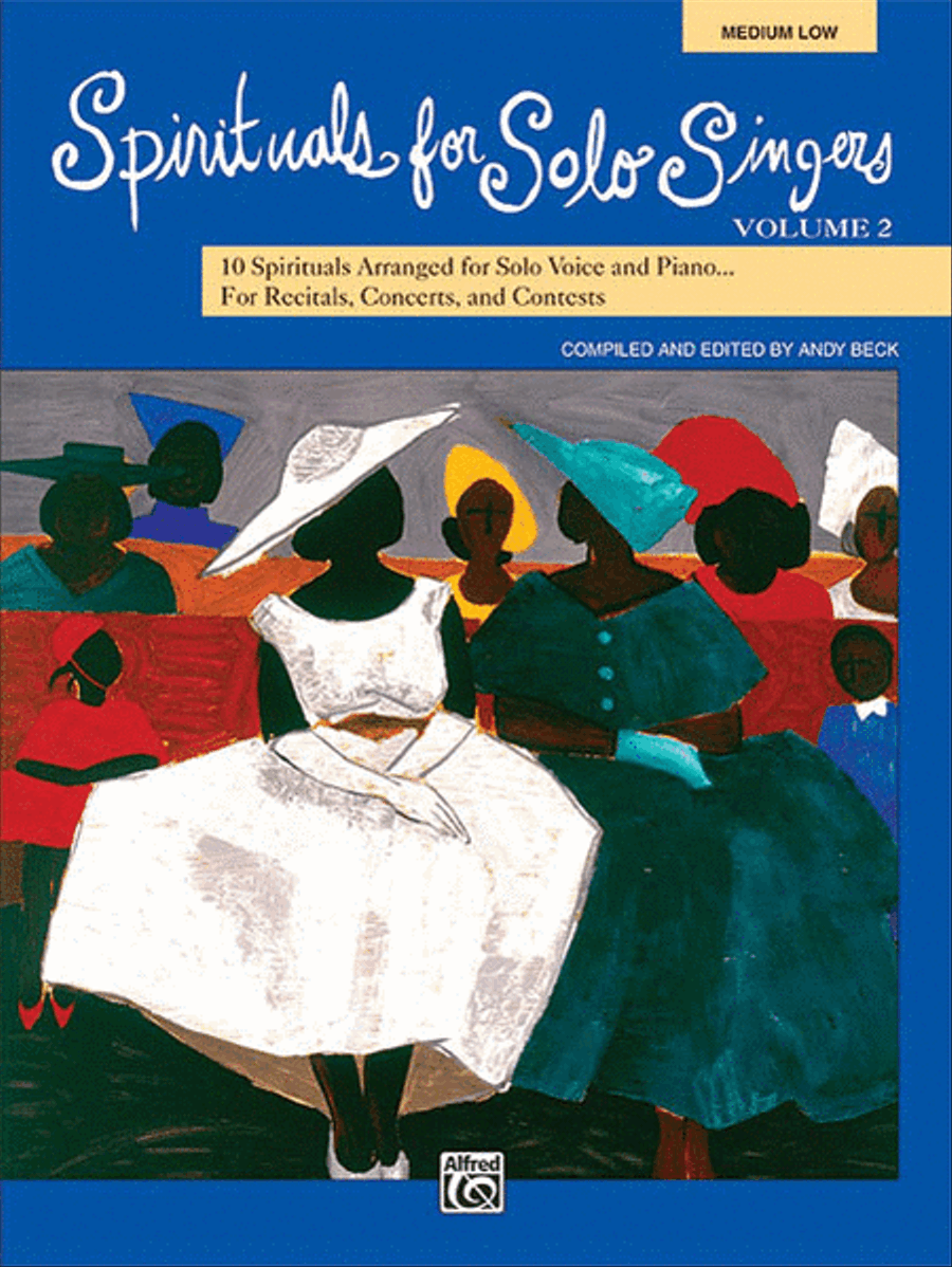 Spirituals for Solo Singers, Book 2 Piano Accompaniment scores gallery preview page 1