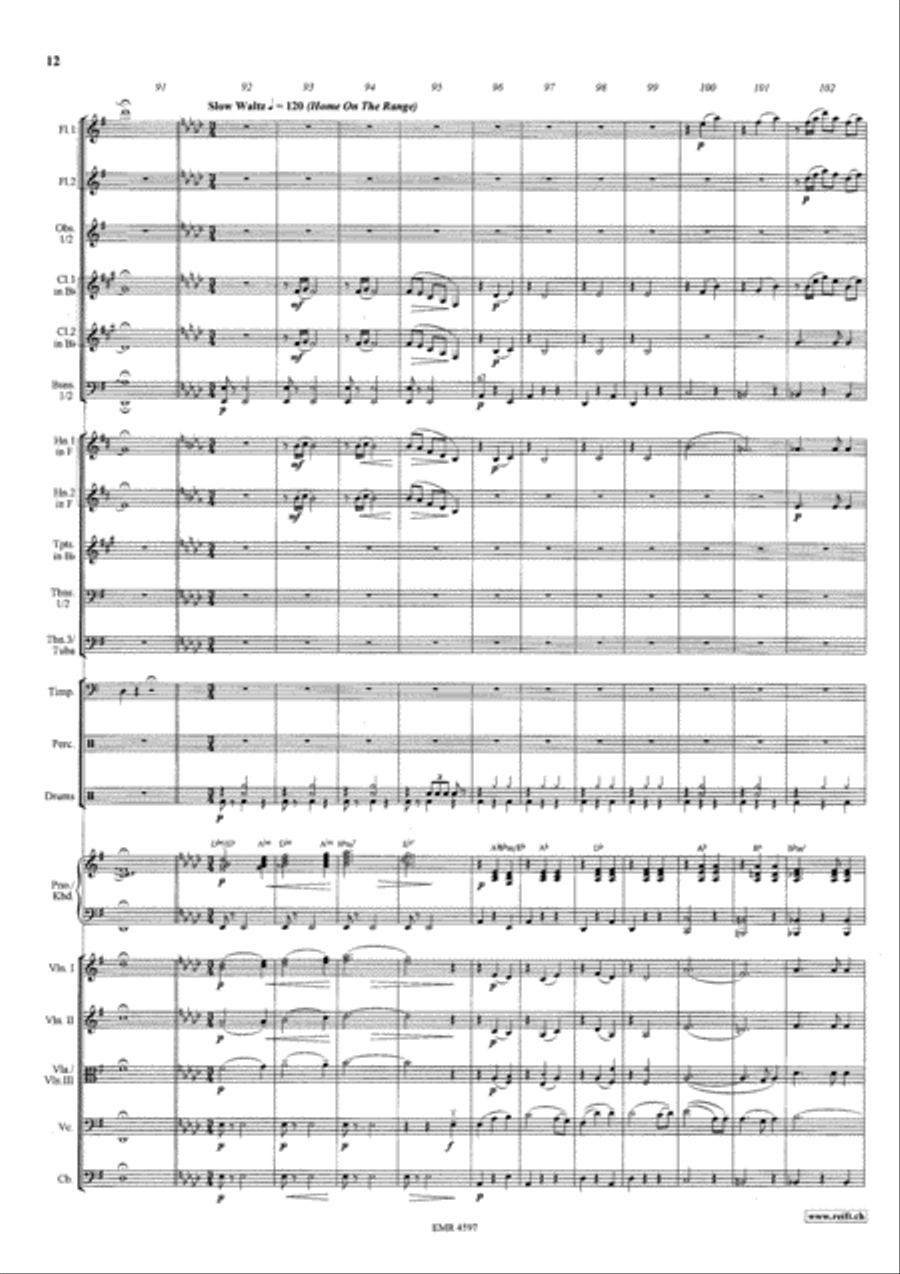 Country & Western Orchestra scores gallery preview page 13