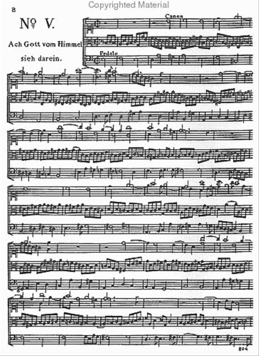 Zweyter Versuch in figurierter Choralen und Fugen Organ Solo scores gallery preview page 2