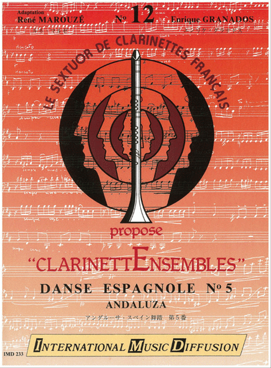 Andalouza Andalouza Clarinet Choir scores gallery preview page 1