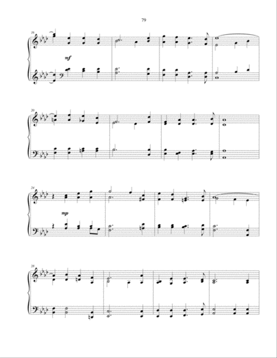 Lyrical Tone Poem No. 17 in Ab, piano solo Piano Solo scores gallery preview page 3
