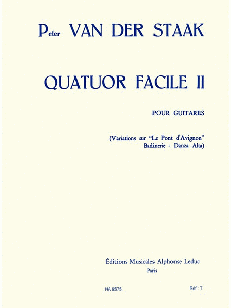 Quatuor Facile No.2 (guitars 4)