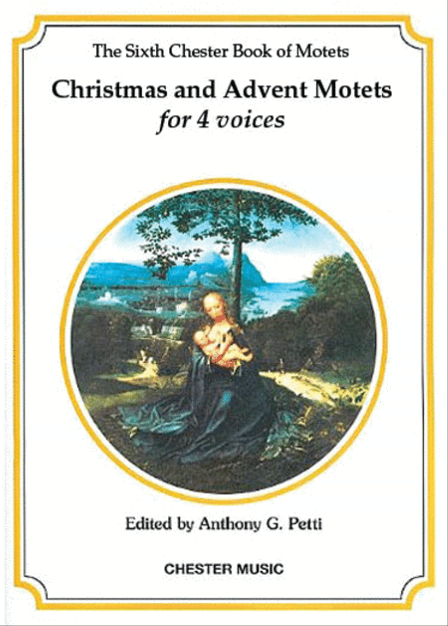 The Chester Book of Motets – Volume 6 4-Part scores gallery preview page 1