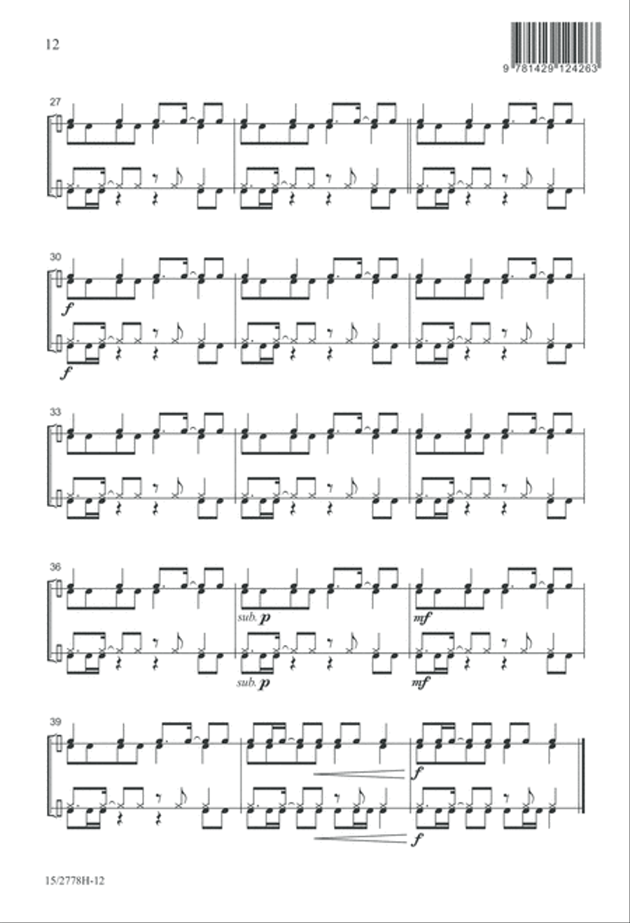 Pete, Pete! Pete, Pete! 2-Part scores gallery preview page 13