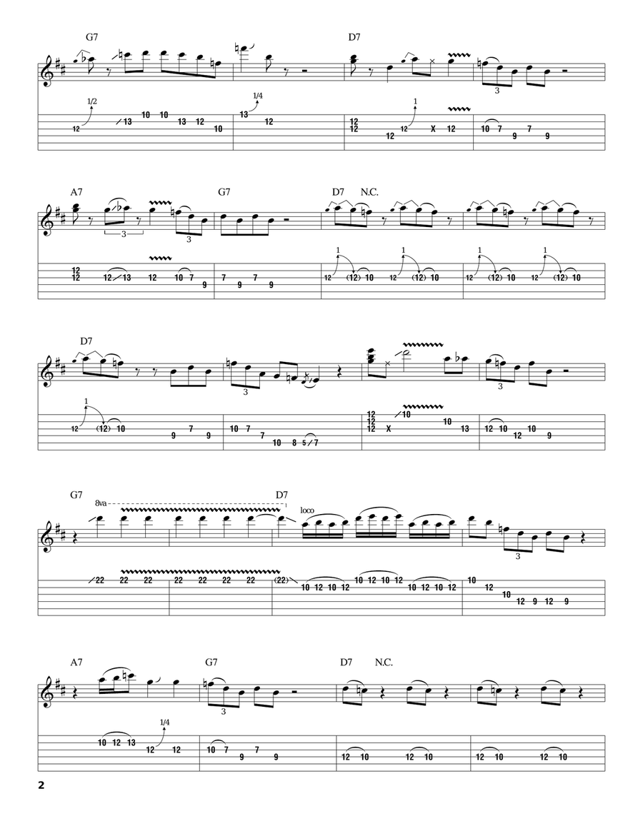 Frosty Frosty Acoustic Guitar scores gallery preview page 2
