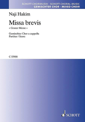 Missa Brevis "grazer Messe" Satb Latin