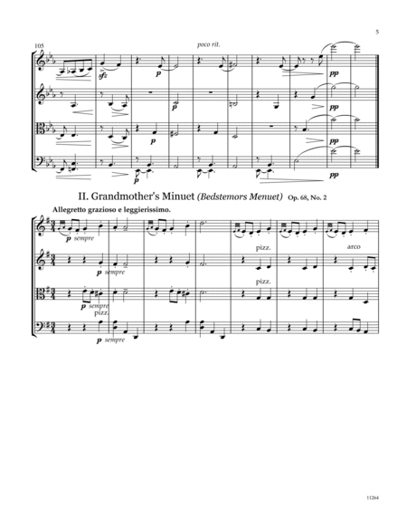 Three Lyric Pieces by Grieg