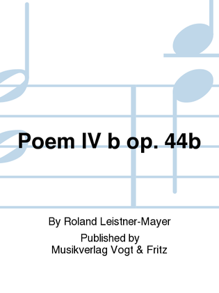 Poem IV b op. 44b