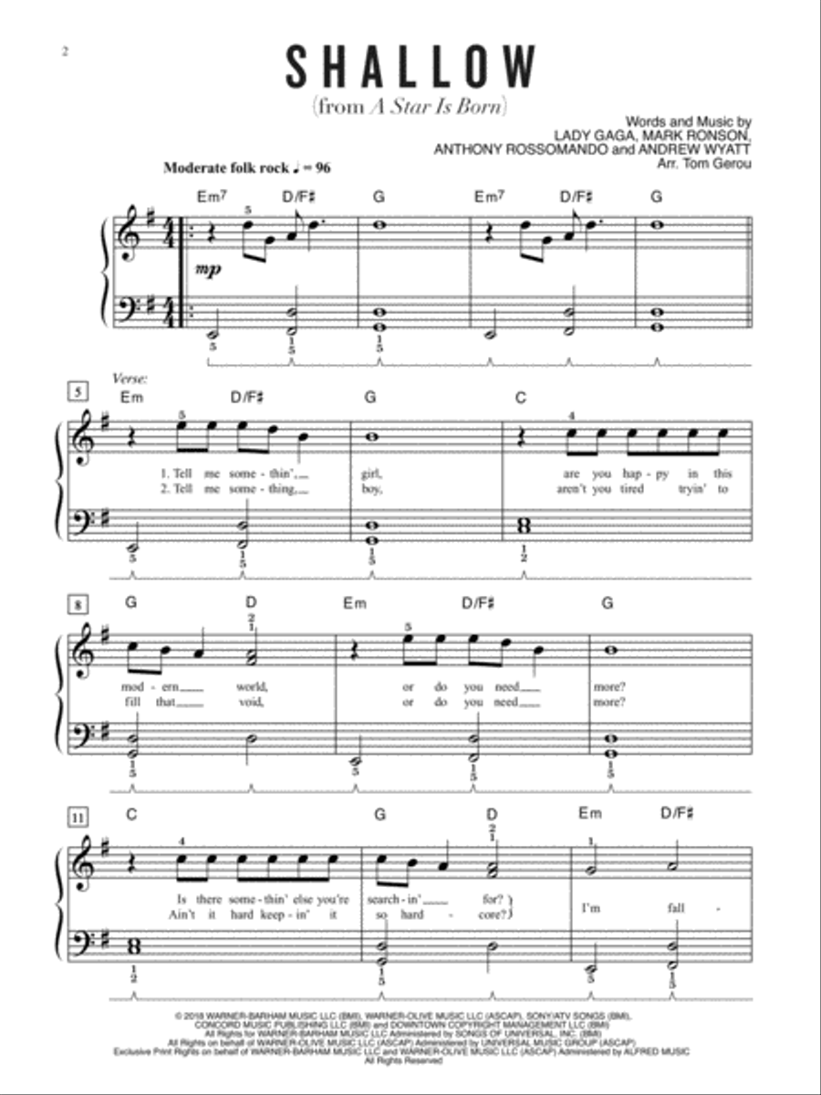 Shallow Small Ensemble scores gallery preview page 2