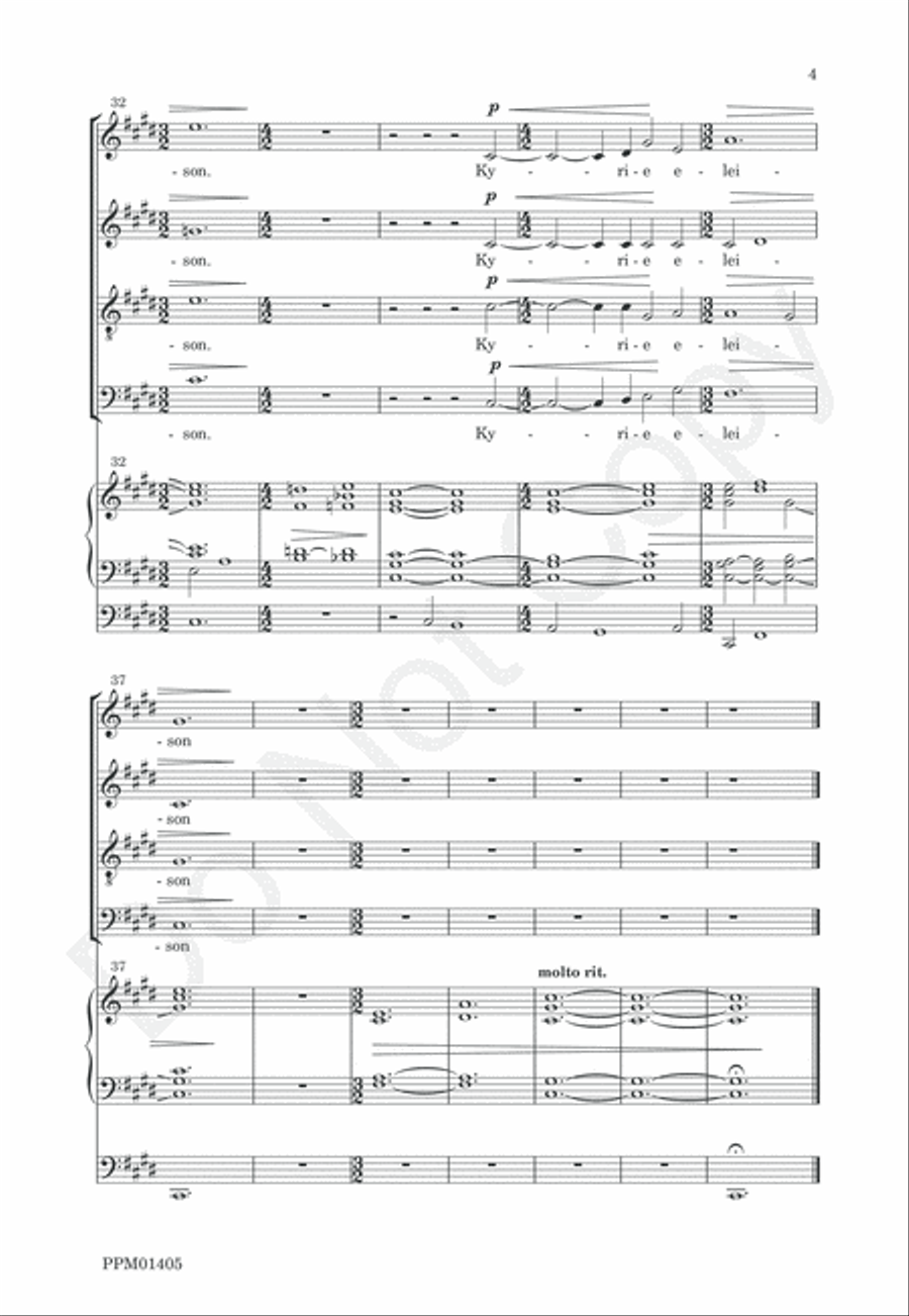 Mass 4-Part scores gallery preview page 6