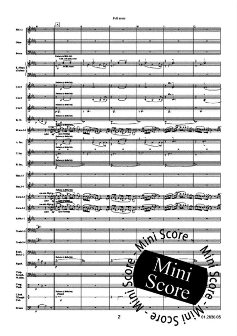 Latin Impressions Latin Impressions Concert Band scores gallery preview page 8