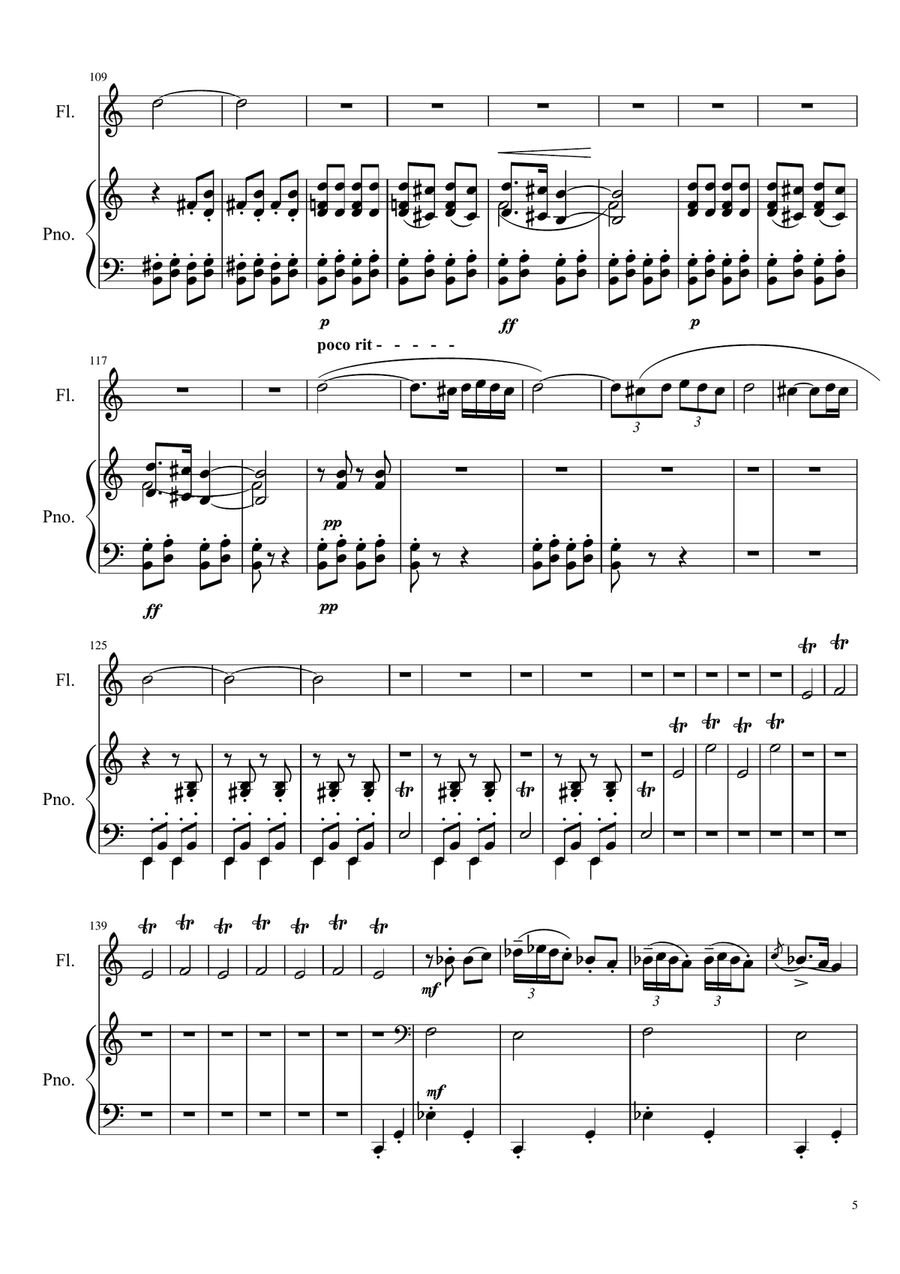 Ritual Fire Dance Ritual Fire Dance Flute Solo scores gallery preview page 5