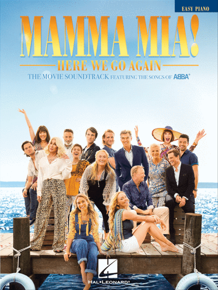 Mamma Mia! - Here We Go Again Easy Piano scores gallery preview page 1