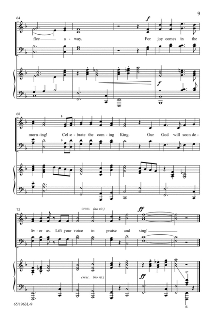How Great Our Joy! (Digital Download) Choir scores gallery preview page 9