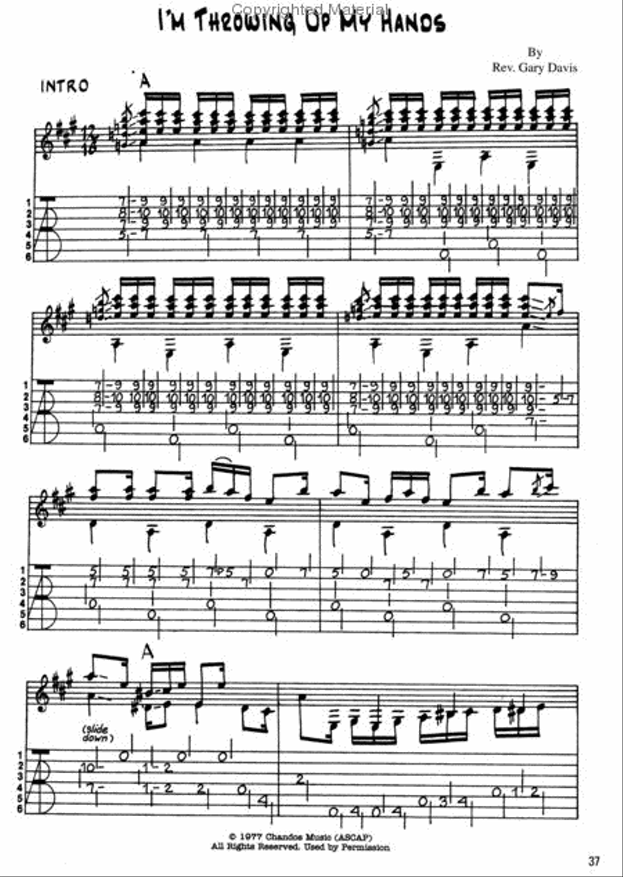 Stefan Grossman's Early Masters of American Blues Guitar: The Anthology of Country Blues Guitar Acoustic Guitar scores gallery preview page 3