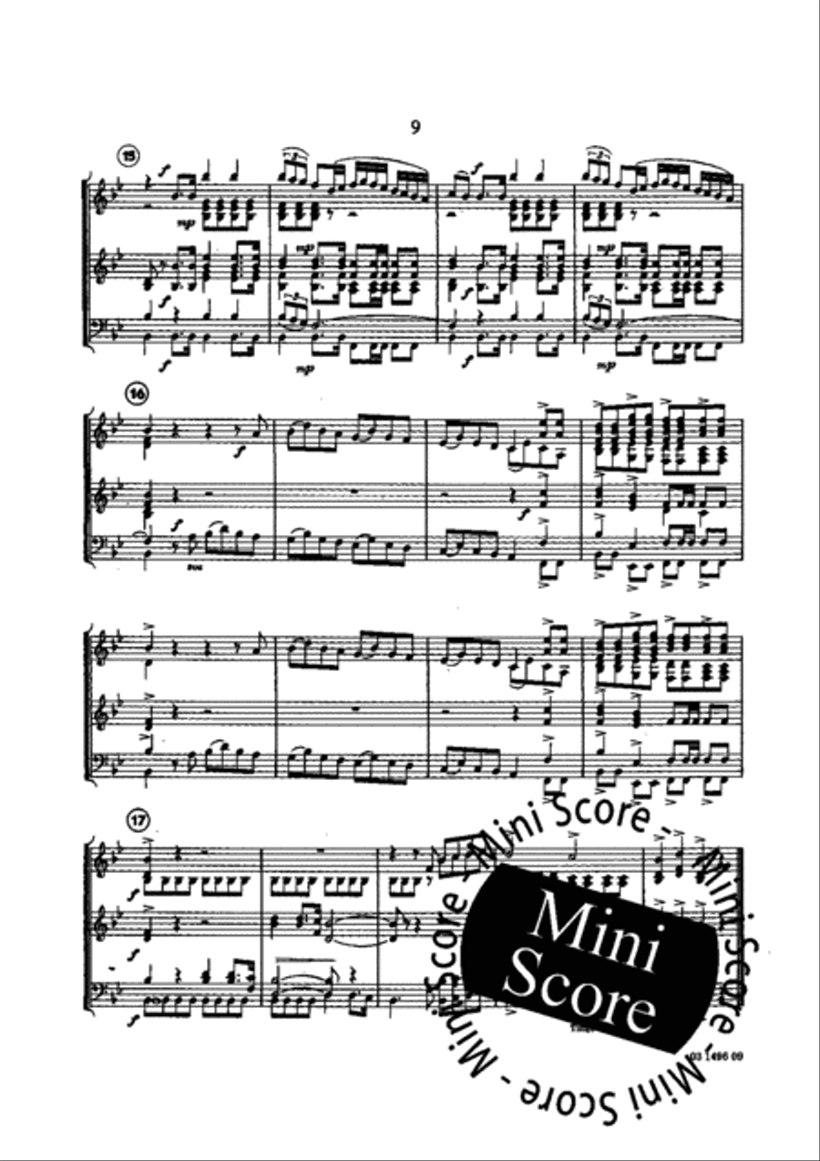 Profiles Symphoniques Concert Band scores gallery preview page 12