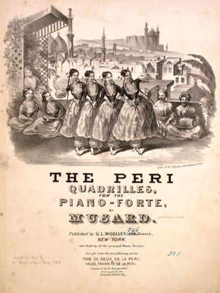 The Peri Quadrilles for the Piano-Forte