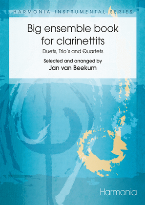 Book cover for Big Ensemble Book for Clarinet