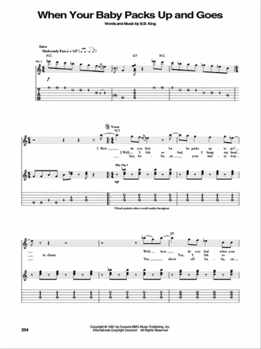 B.B. King – Anthology Electric Guitar scores gallery preview page 3