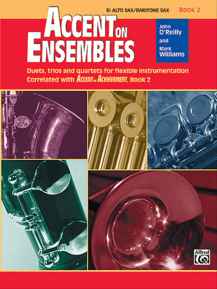 Book cover for Accent on Ensembles, Book 2