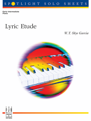 Book cover for Lyric Etude