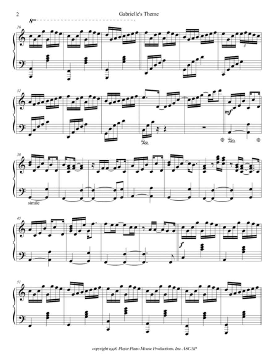 Gabrielle's Theme image number null