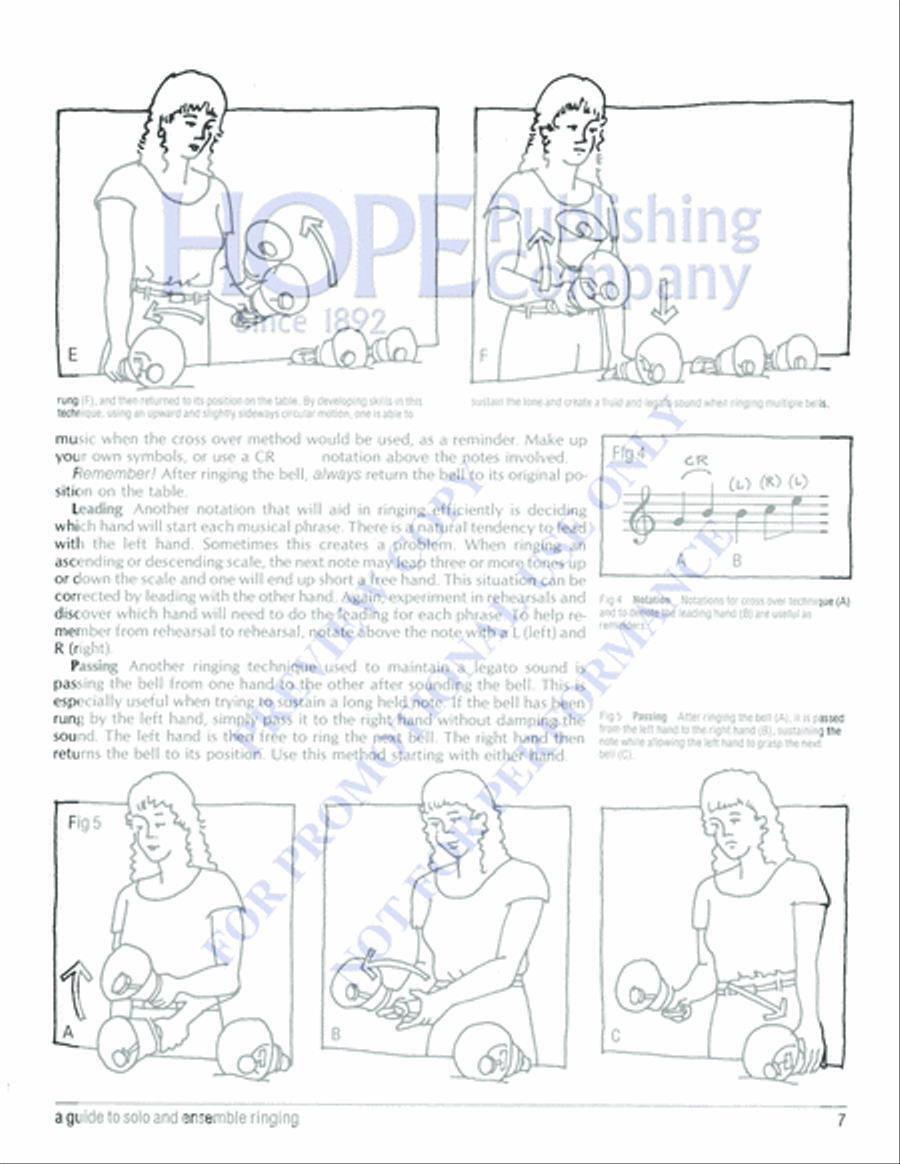 Impossible Ringing Made Possible Handbell Choir scores gallery preview page 9