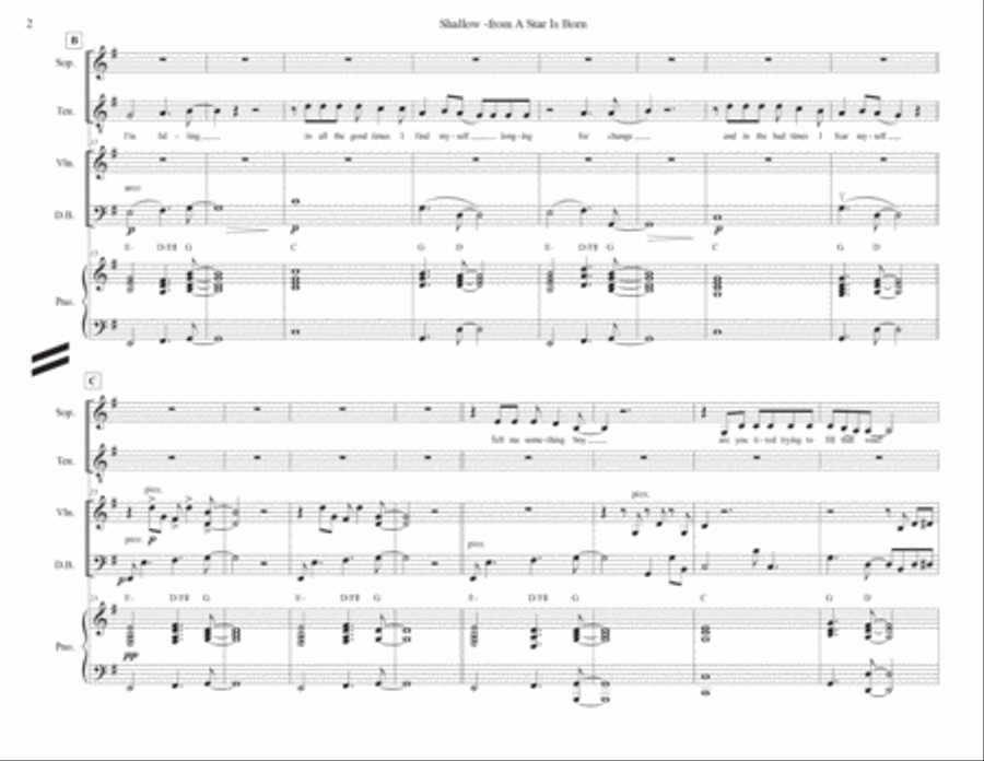 Shallow Chamber Music scores gallery preview page 2