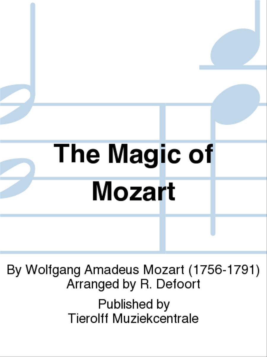 The Magic Of Mozart Concert Band scores gallery preview page 1