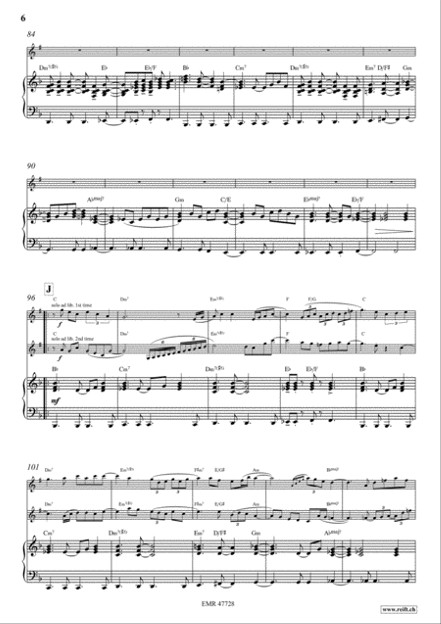 Jazzy Concerto Cornet scores gallery preview page 7