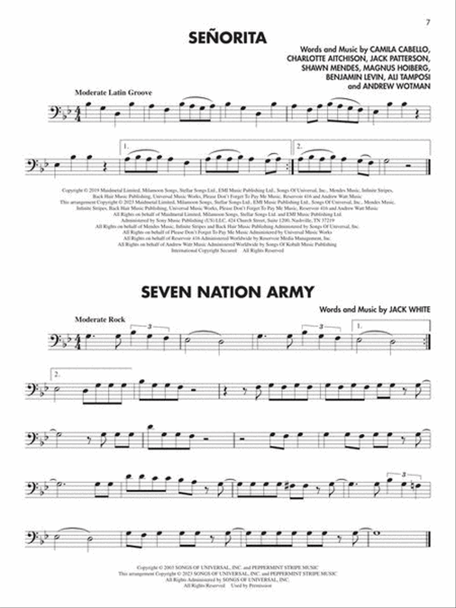 Essential Elements Pop Songs for Baritone B.C. Concert Band Methods scores gallery preview page 4