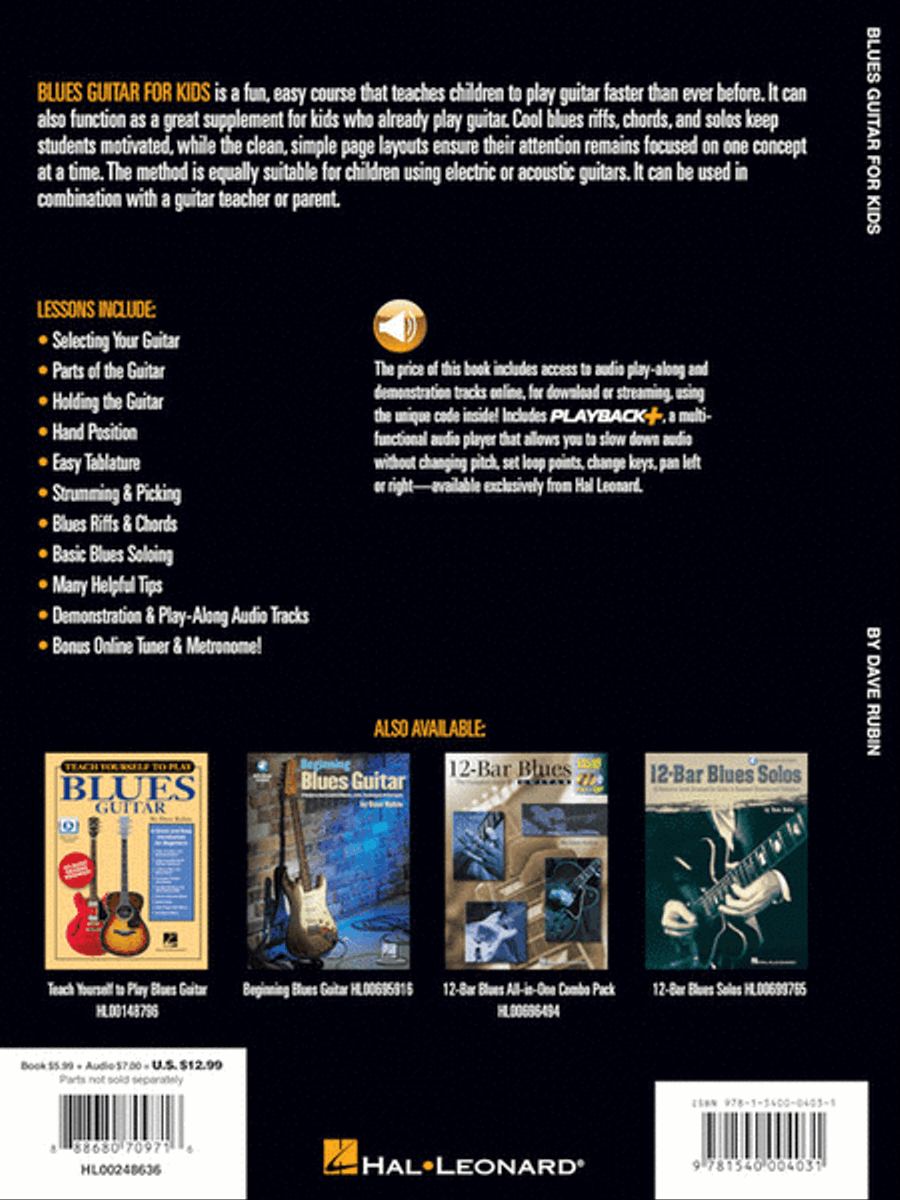 Blues Guitar for Kids - Hal Leonard Guitar Method Acoustic Guitar scores gallery preview page 6