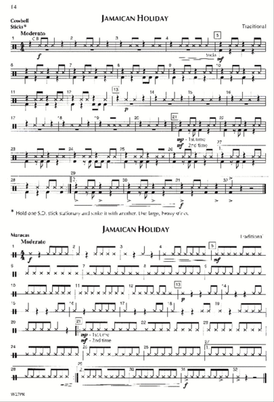 Standard of Excellence: Festival Ensembles-Drums, Timpani & Auxiliary Percussion Concert Band Methods scores gallery preview page 2