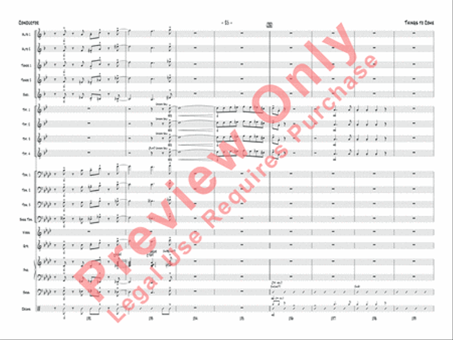 Things to Come Things to Come Jazz Ensemble scores gallery preview page 26